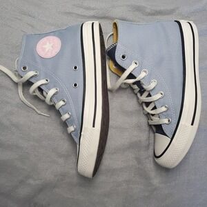 Converse Chuck Taylor All Star High Top Light Blue Canvas Sneakers Women 5.5